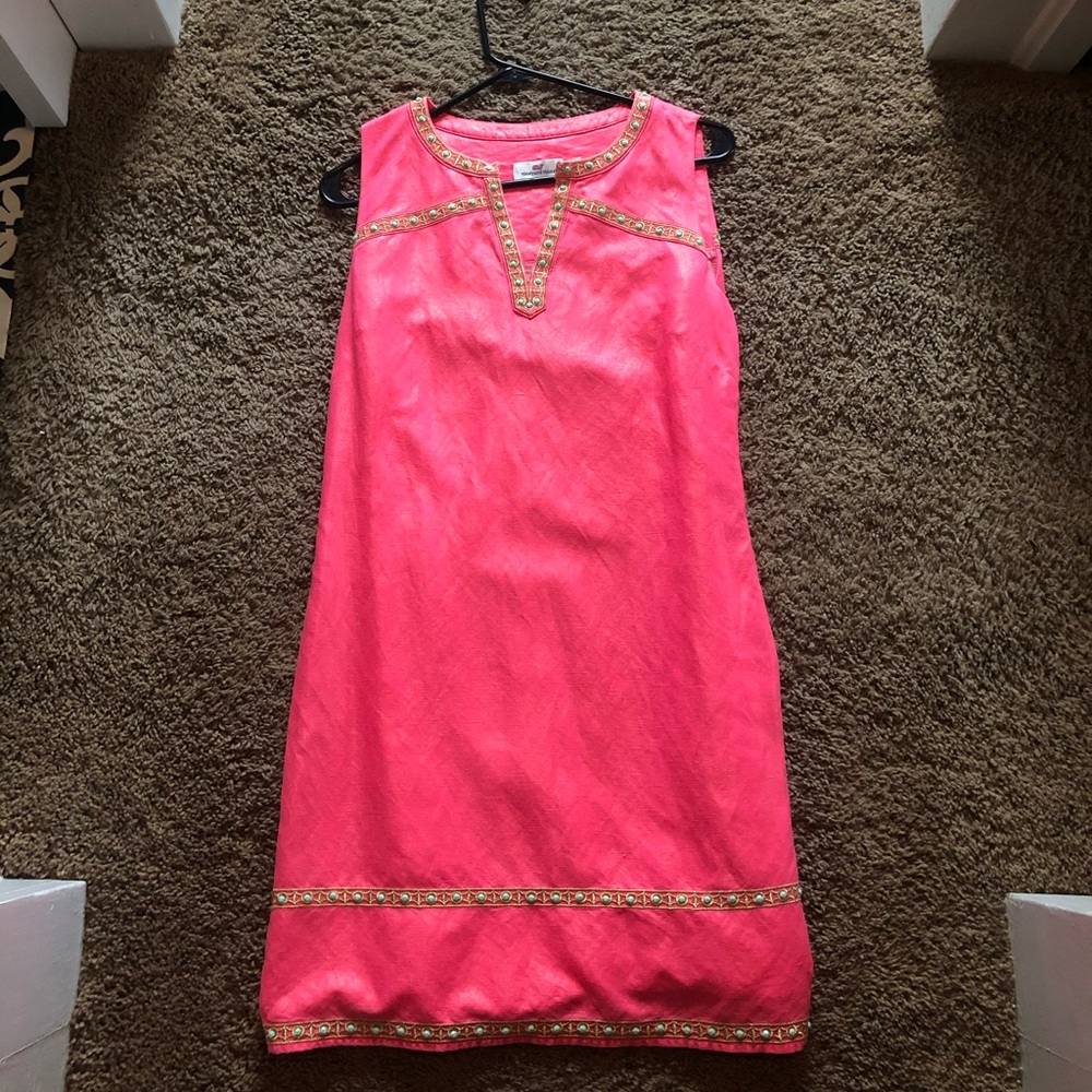 Pink Vineyard Vines Dress